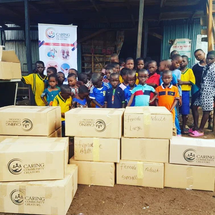 DONATION OF 19 BOXES OF CLOTHES, TOYS AND BOOKS TO MWUMADOKO ORPHANAGE, MAKOKO, YABA, LAGOS.