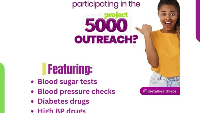 PROJECT 5000 HEALTH OUTREACH